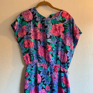 Floral print dress size small